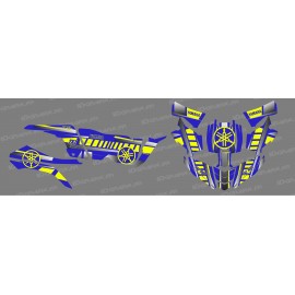 Kit de decoració Vintage sèrie Blava - Yamaha YXZ 1000 -idgrafix