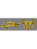 Kit déco Vintage series Jaune - Yamaha YXZ 1000