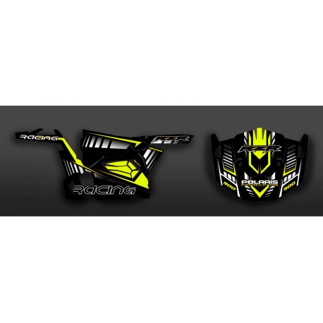 Kit de decoració Cursa Edició (Groc) - IDgrafix - Polaris RZR 900 -idgrafix