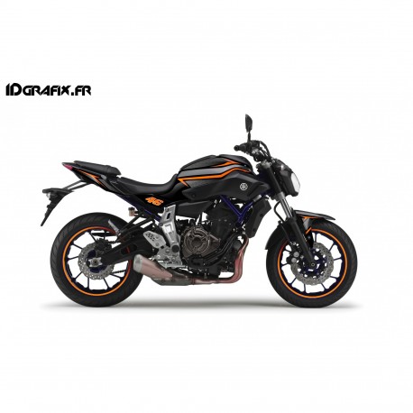 Kit décoration Racing Orange - IDgrafix - Yamaha MT-07