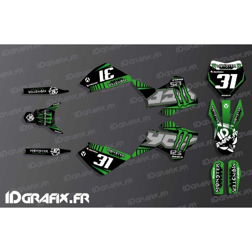 Kit decoration 100% Custom Monster - YCF 125 (2007-2015) - IDgrafix