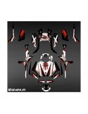 Kit décoration Monster Edition (White/red) - IDgrafix - Can Am Outlander G2