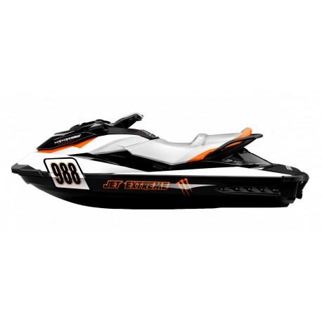 Kit dekor Teilweise Seadoo GTI/GTR - Tony