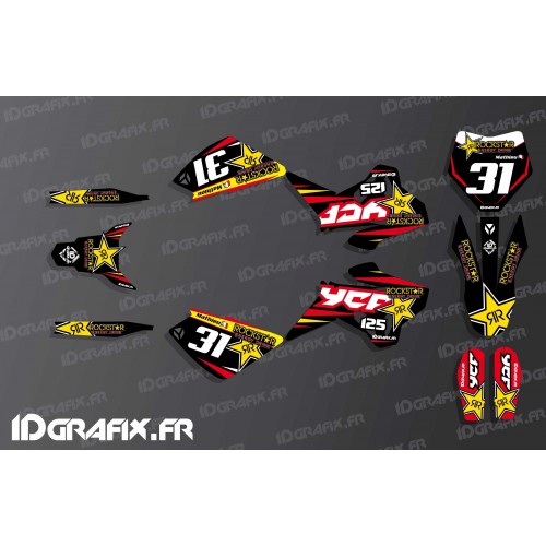 Kit decoration 100% Custom Rockstar - YCF 125 (2007-2015) - IDgrafix