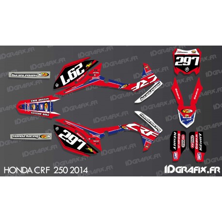 Kit décoration CRF Réplica - Honda CR/CRF 125-250-450