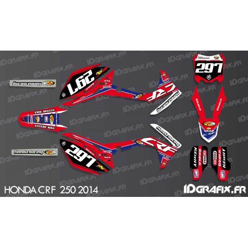 Kit decoration CRF Replica - Honda CR/CRF 125-250-450 - IDgrafix