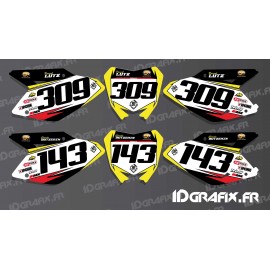 Kit deco número de Placa para Suzuki RM/RMZ