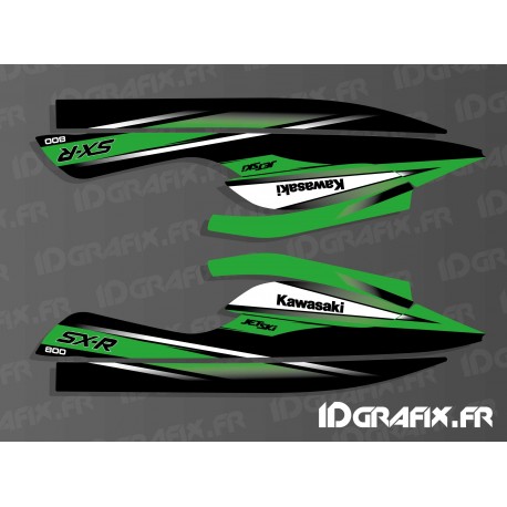 Kit de decoració Rèplica de 2010 per a Kawasaki SXR 800 -idgrafix