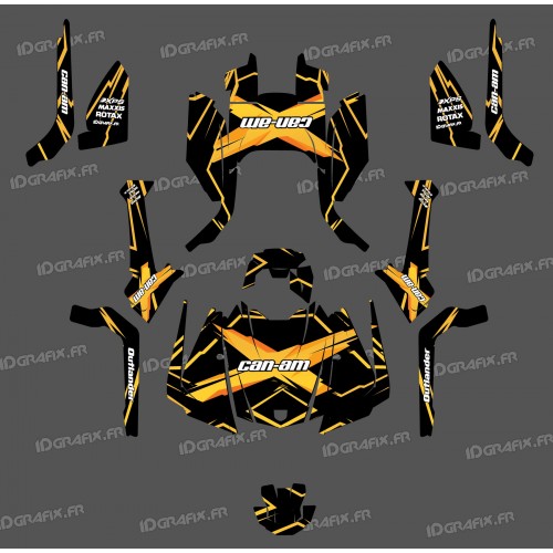 Kit dekor Feature Edition (Gelb) - IDgrafix - Can-Am Outlander G2