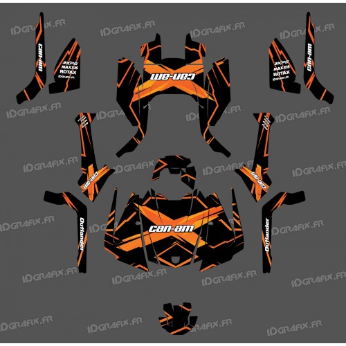 Kit dekor Feature Edition (Orange) - IDgrafix - Can-Am Outlander G2