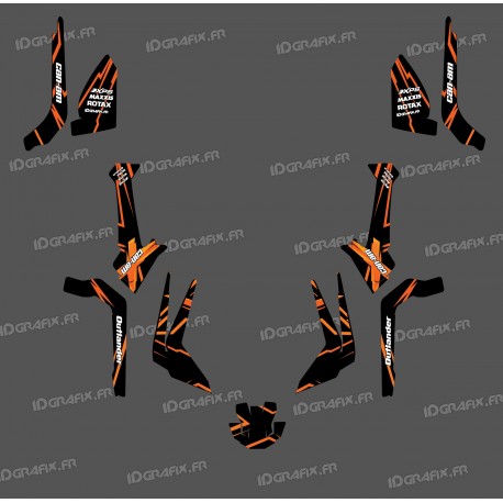 Kit dekor Feature-Edition-Light (Orange)- IDgrafix - Can-Am Outlander G2