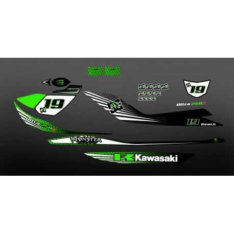 Kit décoration 100% Perso pour Kawasaki Ultra -- M LOPES -idgrafix