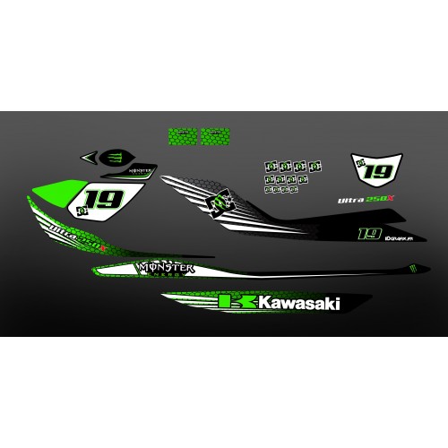 Kit dekor 100% Persönlich für Kawasaki Ultra -- M LOPES