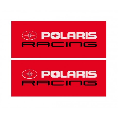 Los 2 Sticker Offroad-Polaris Racing (long 31 x 12cm)