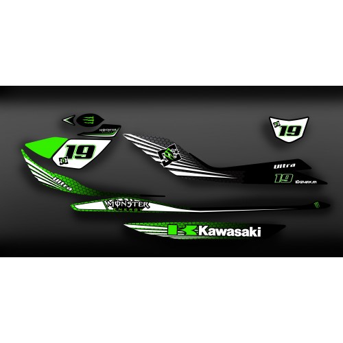 Kit dekor Monster Light für Kawasaki Ultra 250/260/300/310R -idgrafix