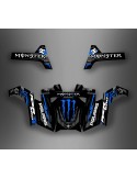 Kit décoration Monster Bleu - IDgrafix - Polaris RZR 800S / 800