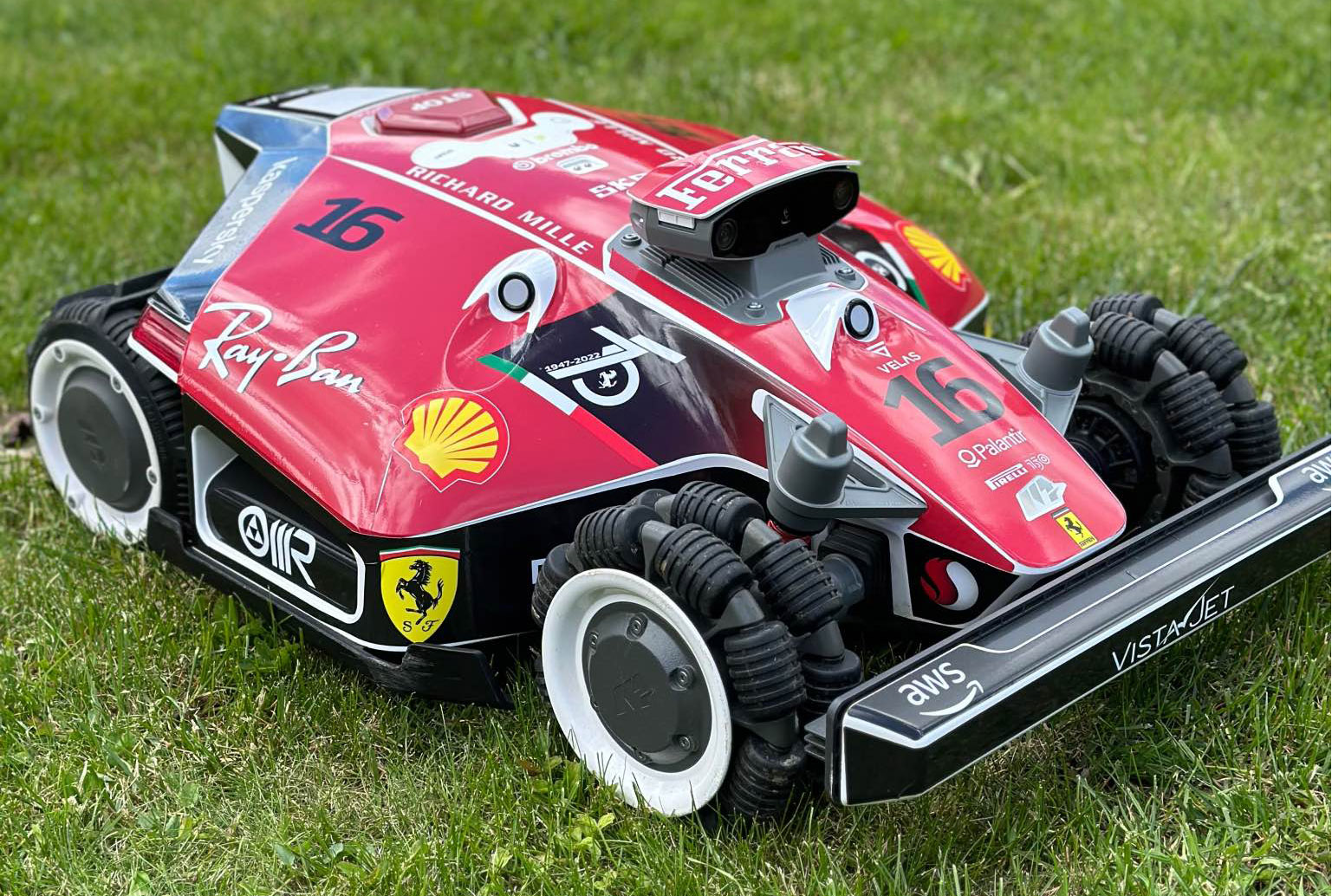 Skins and sticker kit for Mammotion LUBA 2 robotic lawnmower