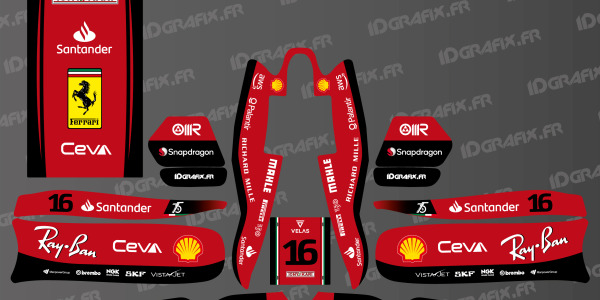 NEWS - Kit sticker pour les karting OTK M8 disponible