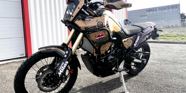 Nuevo kit de decoración y adhesivos para la moto Yamaha 700 ténéré.