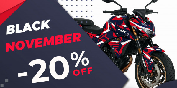 Black November chez Idgrafix.fr ! Obtenez -20% sur tous nos kits déco et stickers personnalisés