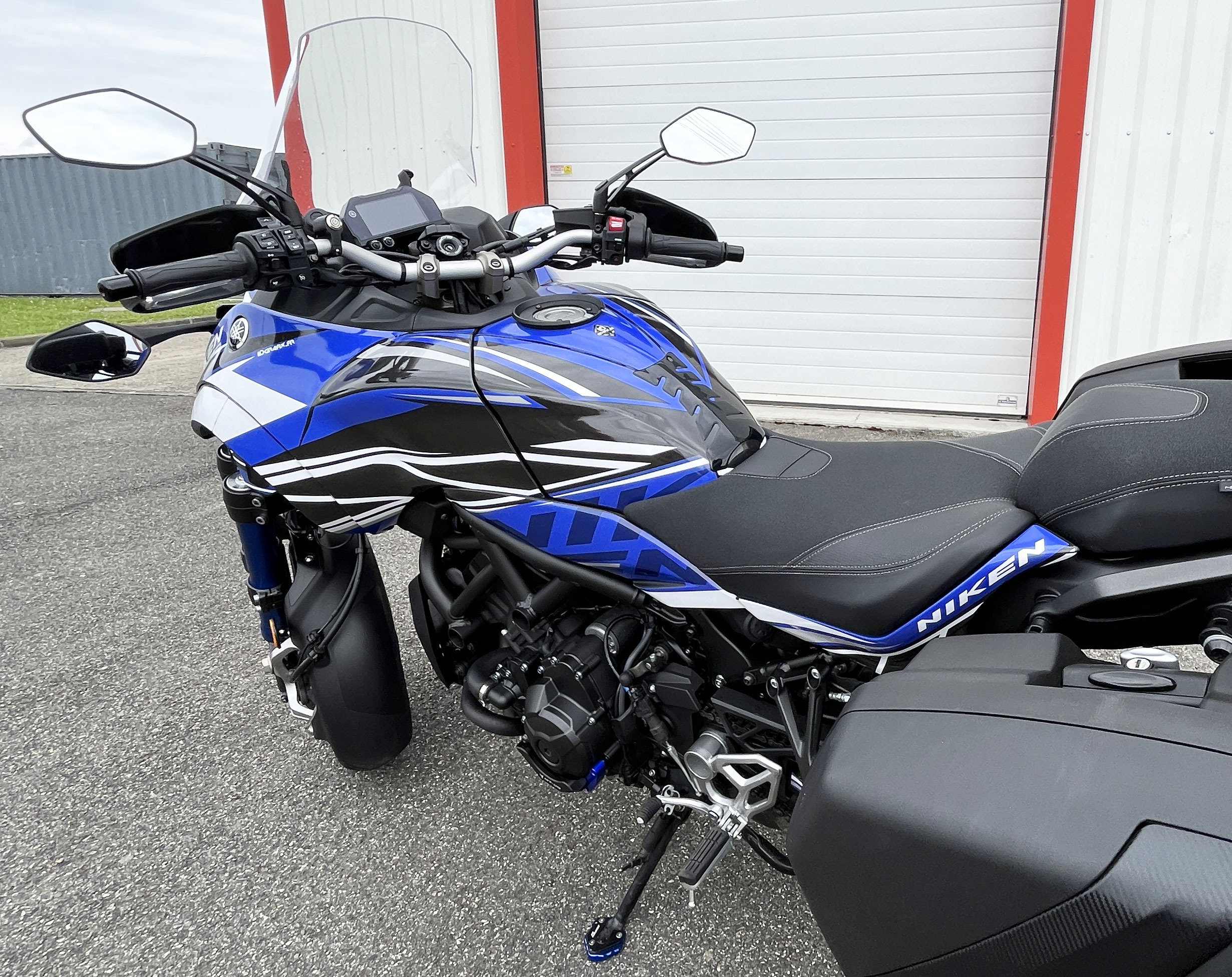 NEWS - Kit deco pour la moto Yamaha Nikken 